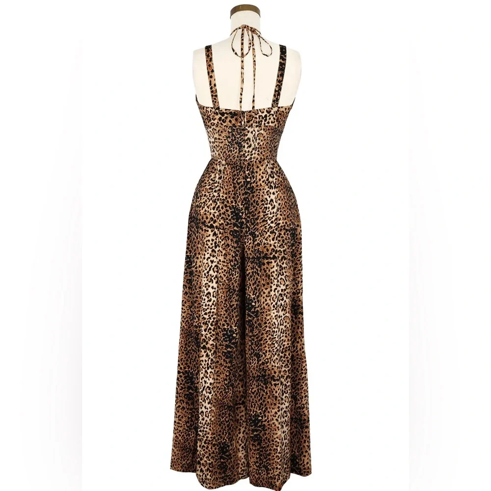 Trashy Diva Minda Jumpsuit Leopard - Picture 2 of 7